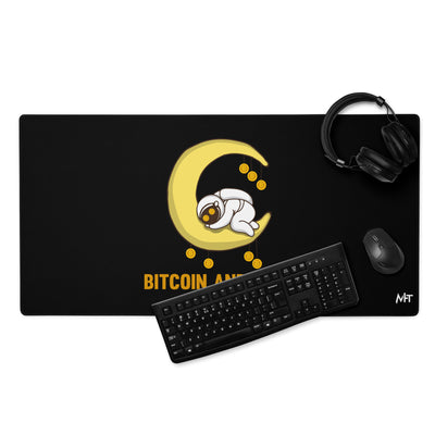 Bitcoin and Chill - Desk Mat