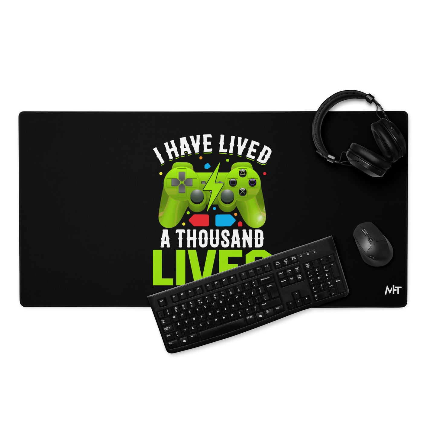 I have lived a thousand lives Desk Mat