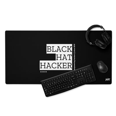 Black Hat Hacker V9 Desk Mat