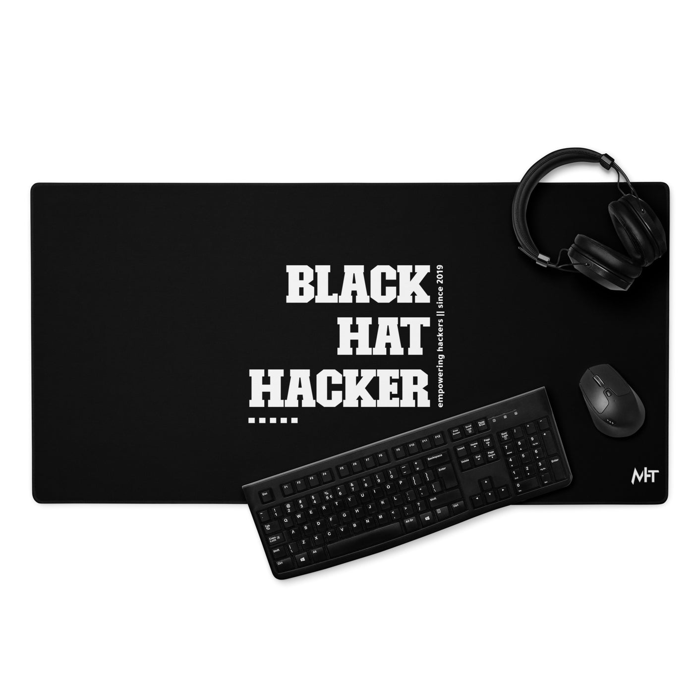 Black Hat Hacker V4 ( Desk Mat )