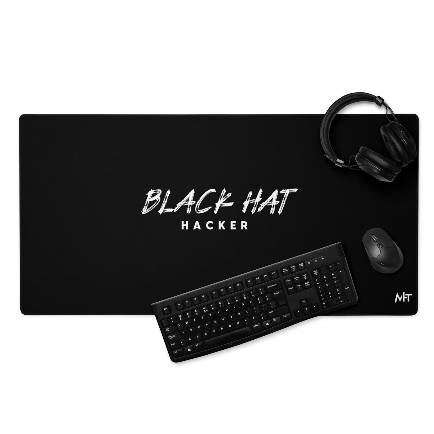 Black Hat Hacker V19 Desk Mat