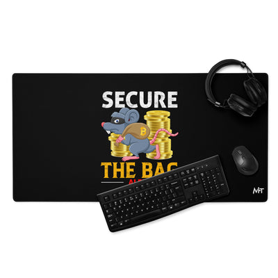 Secure the Bag Alert - Desk Mat