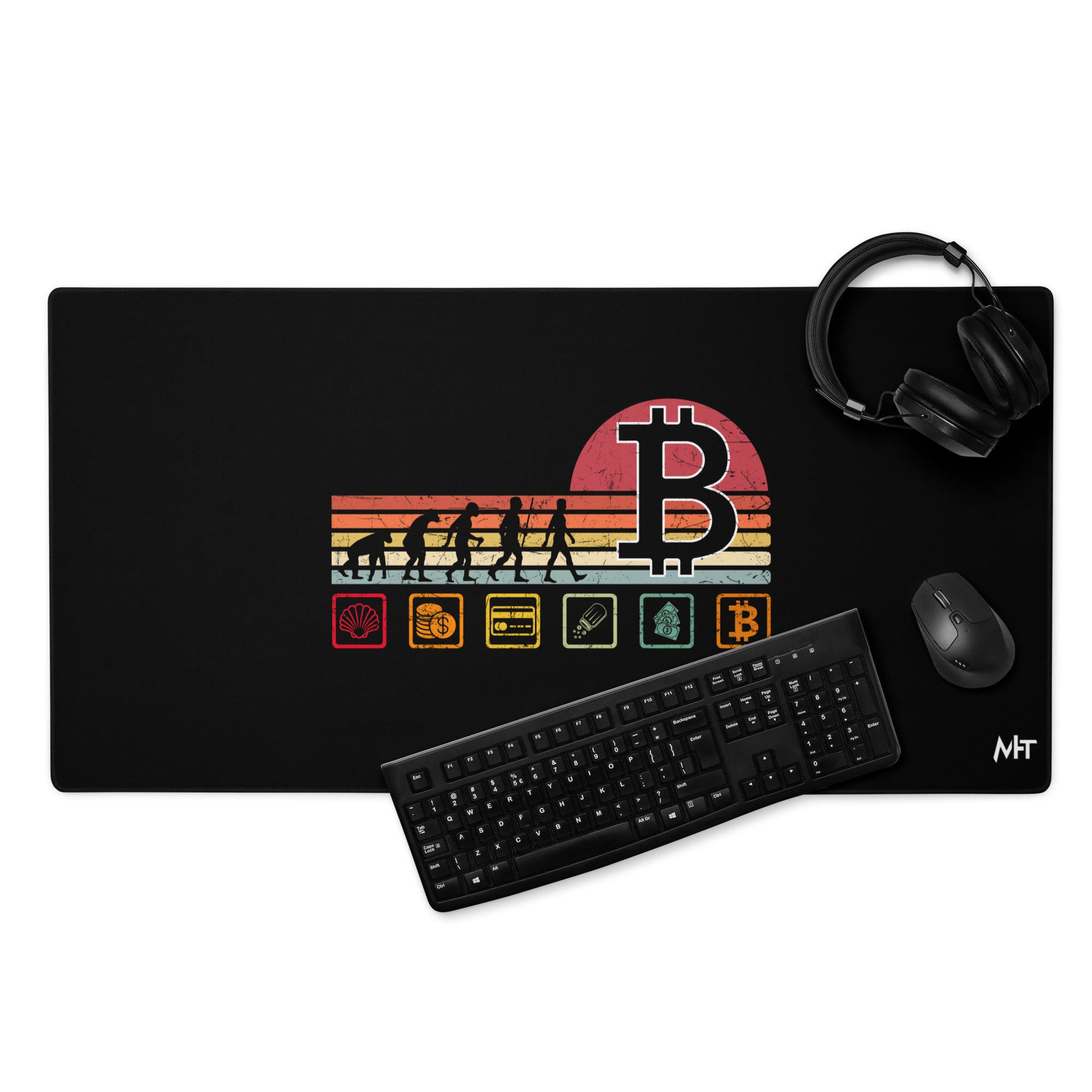 Bitcoin Evolution - Desk Mat – MyHackerTech