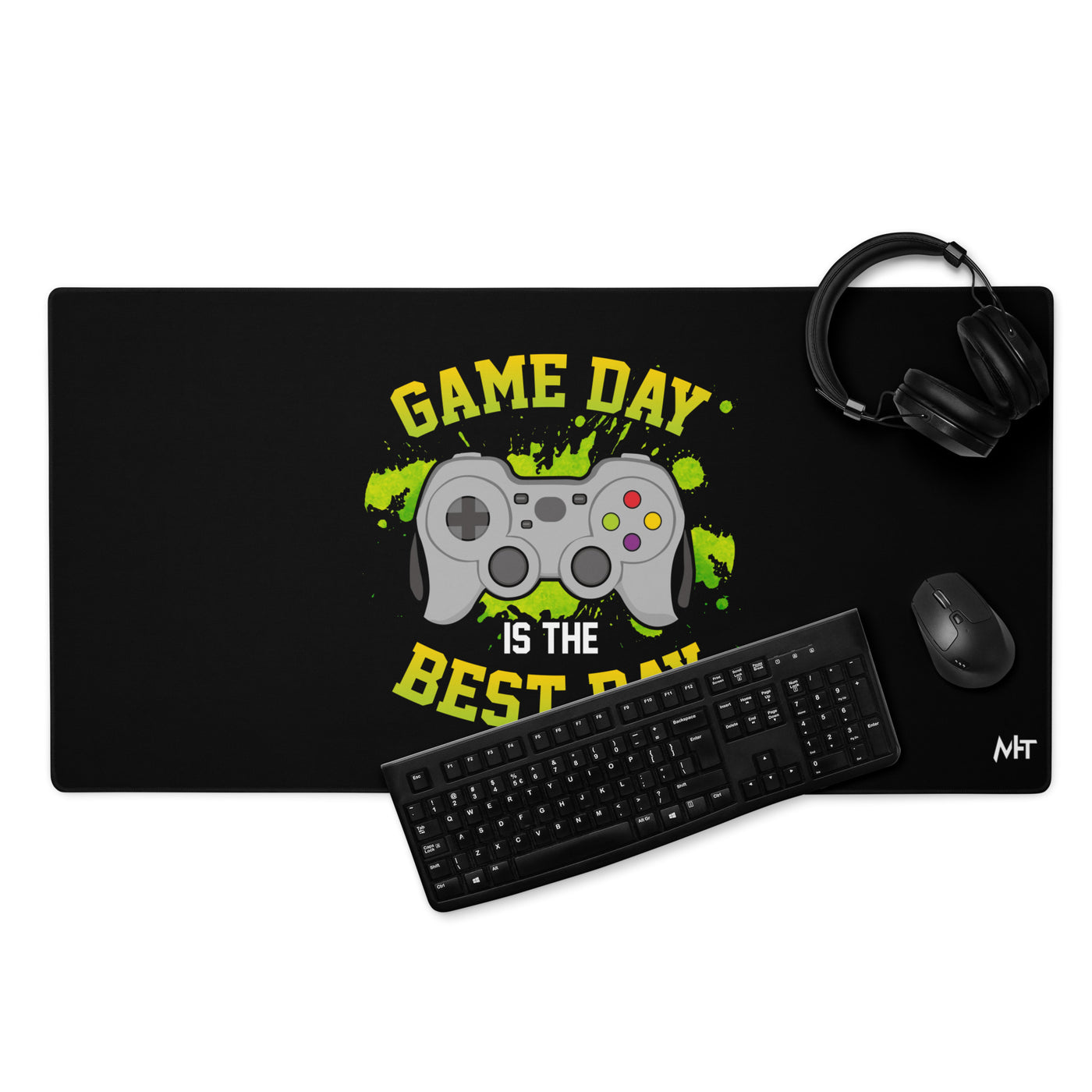 Game Day is the Best Day - Desk Mat