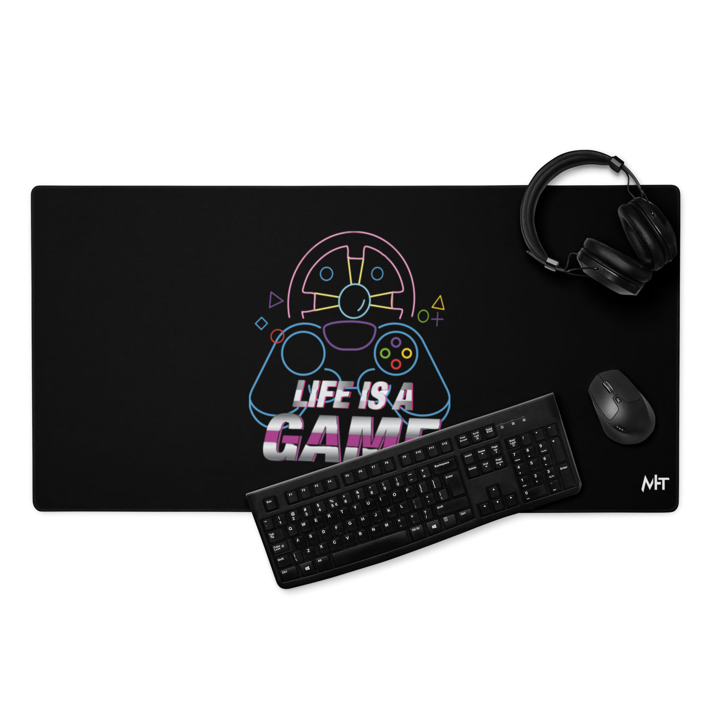 Life is a Game - Desk Mat