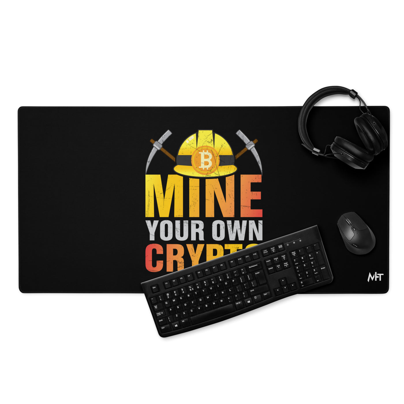 Mine your own Crypto - Desk Mat