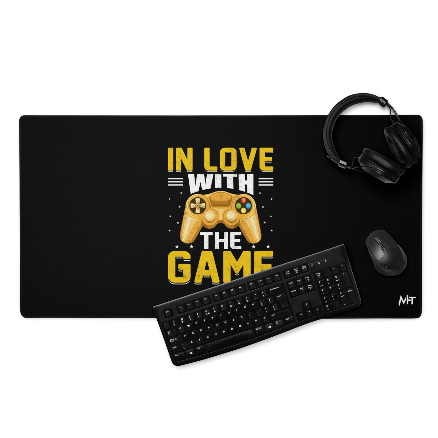 In Love With The Game - Desk Mat