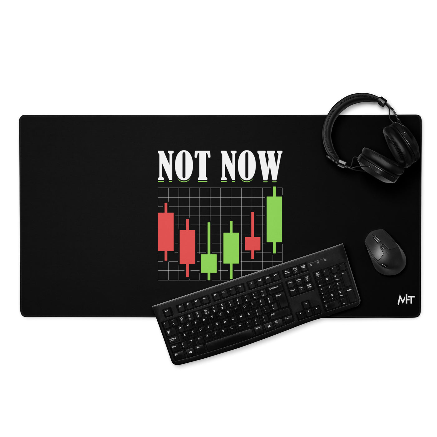 Not Now - Desk Mat