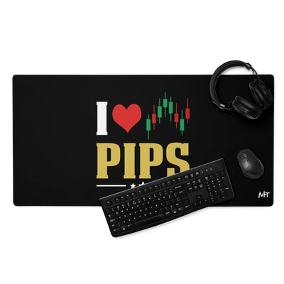I Love Pips ( MAHFUZ ) - Desk Mat