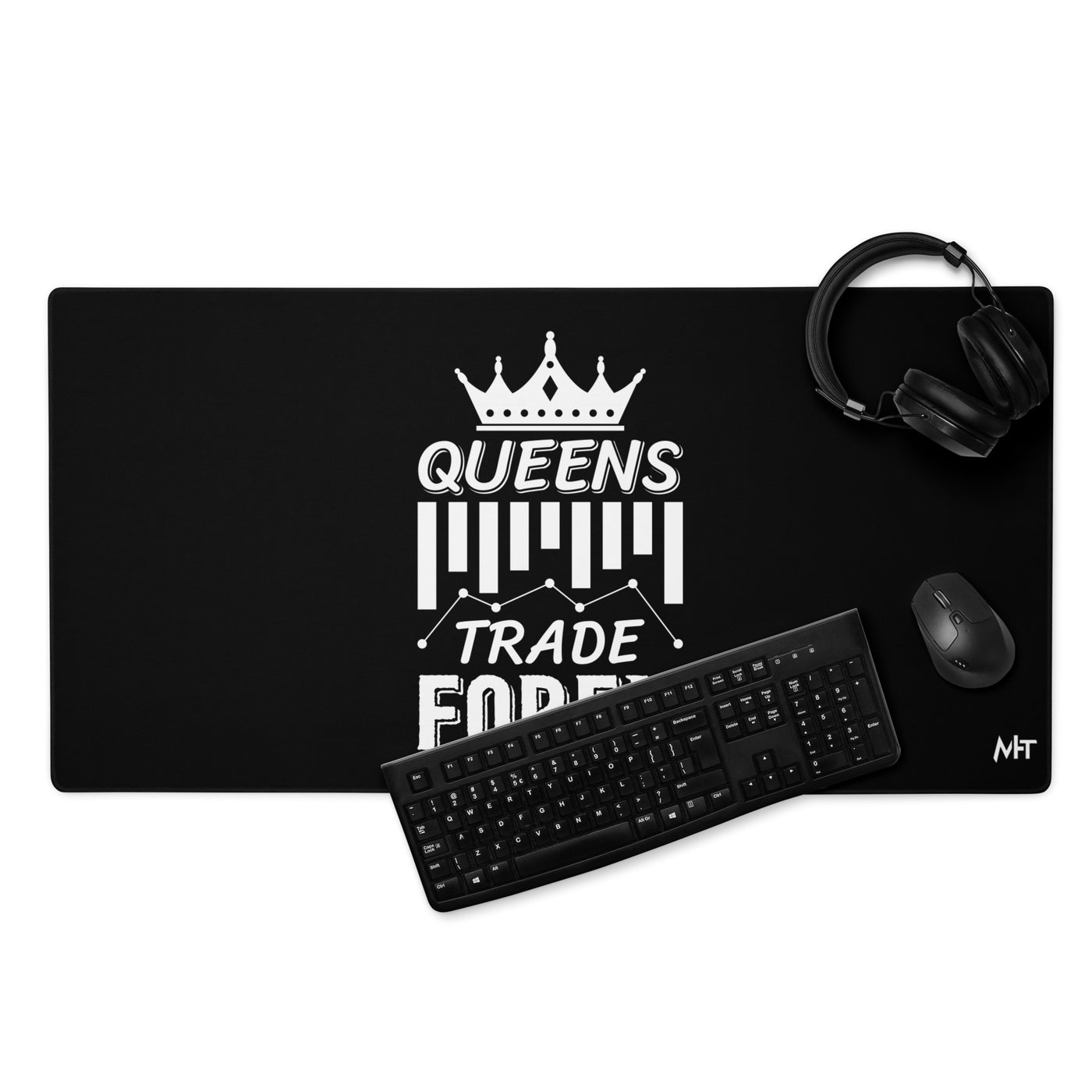 Queens Trade Forex - Desk Mat