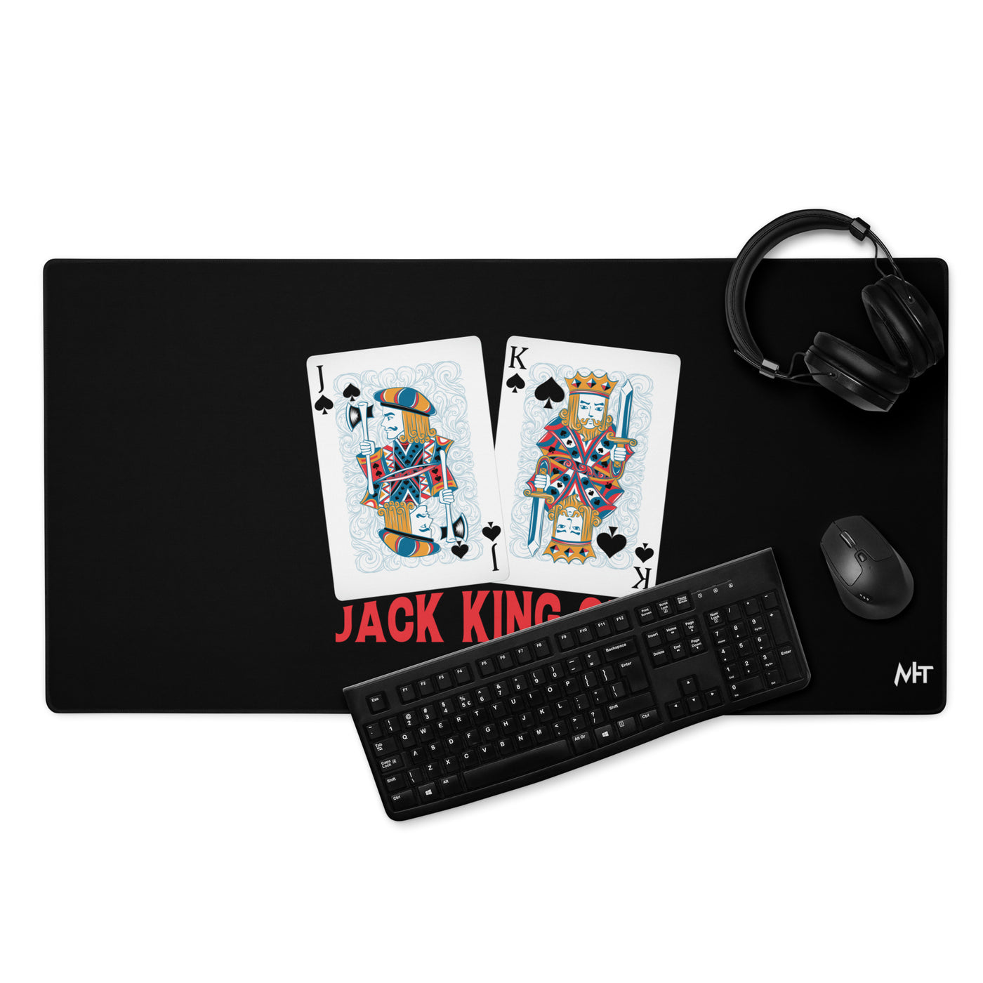 Jack King Off - Desk Mat