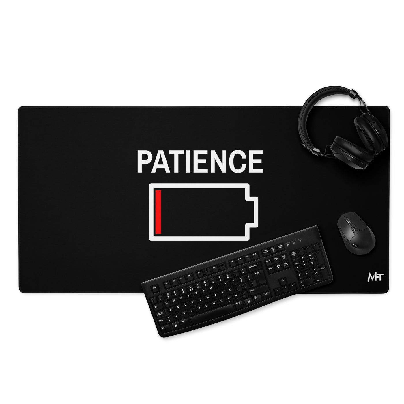 Patience - Desk Mat