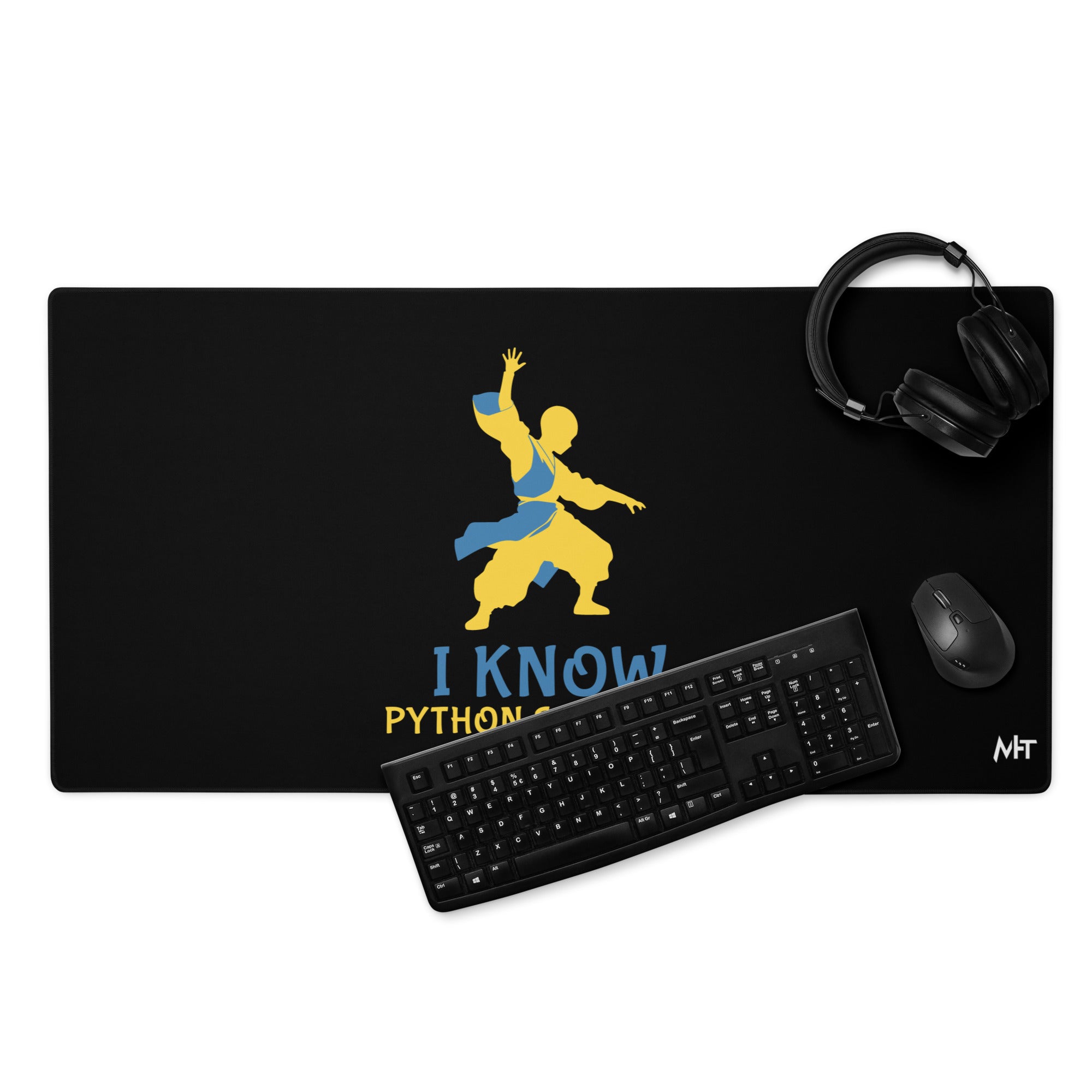 I Know Python Scripting - Desk Mat – MyHackerTech