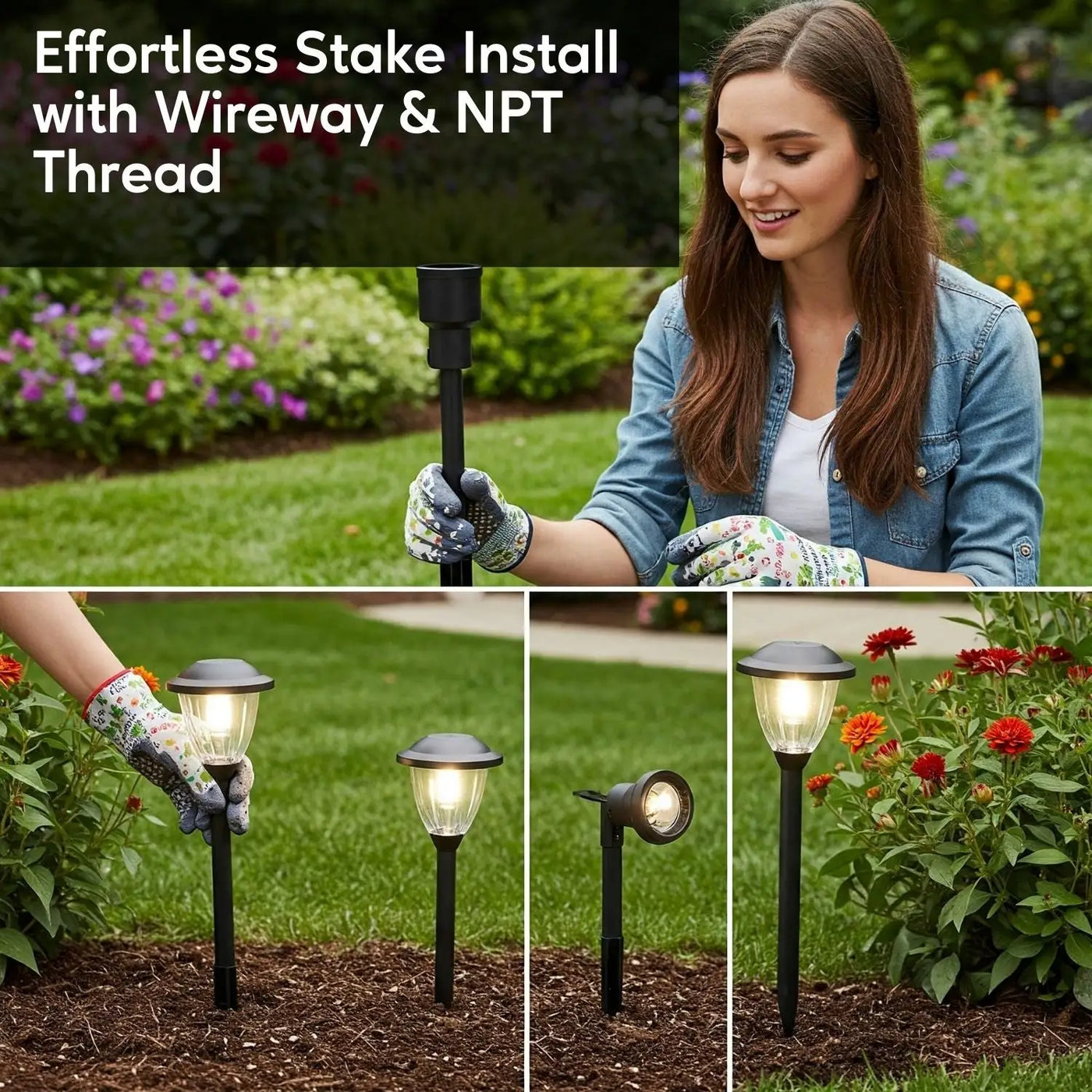 Garden Stake - 8-Inch Low Profile 1/2