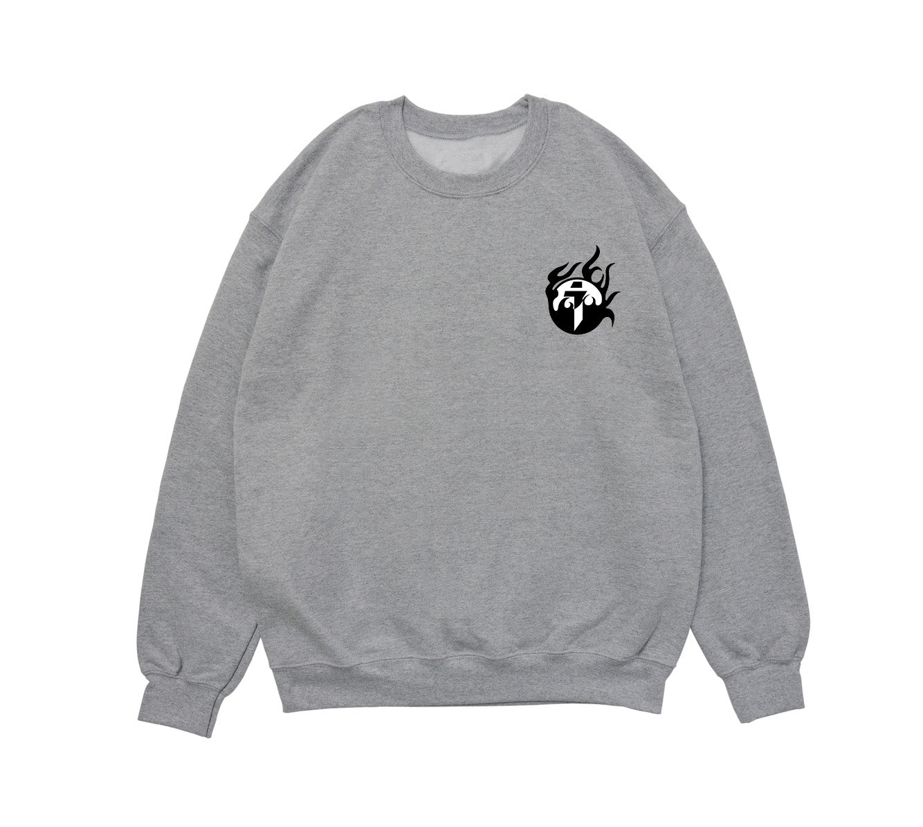 I-Tech Yin Yang Flames Crewneck by MyHackerTech