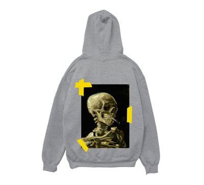 Skull Artwork Hoodie by MyHackerTech