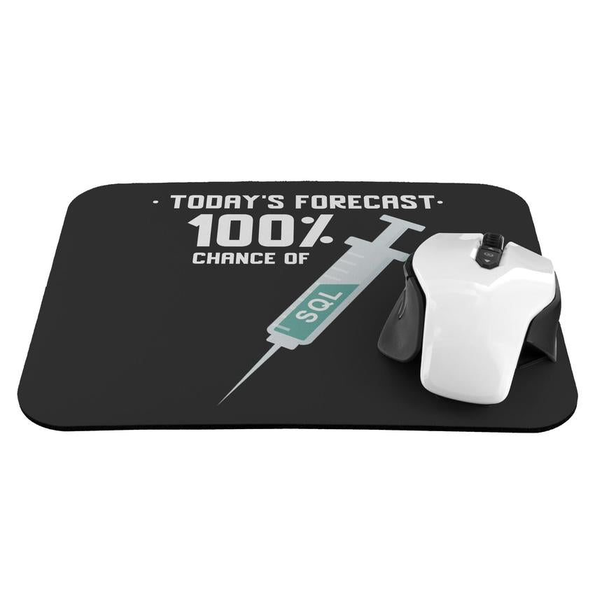 Today's forecast 100% chance of SQL injection - Mousepad by MyHackerTech