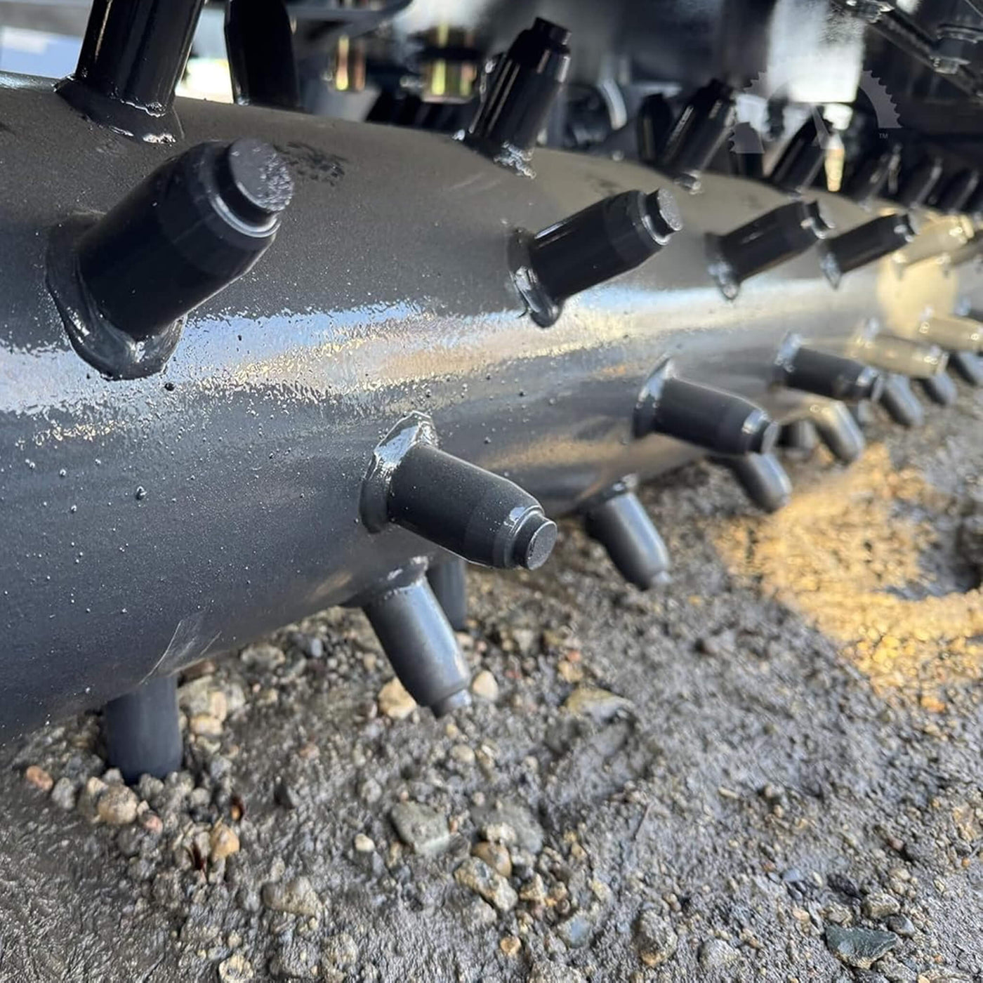 Heavy Duty 72 Inch Hydraulic Soil Power Rake Skid Steer Attachment By ...