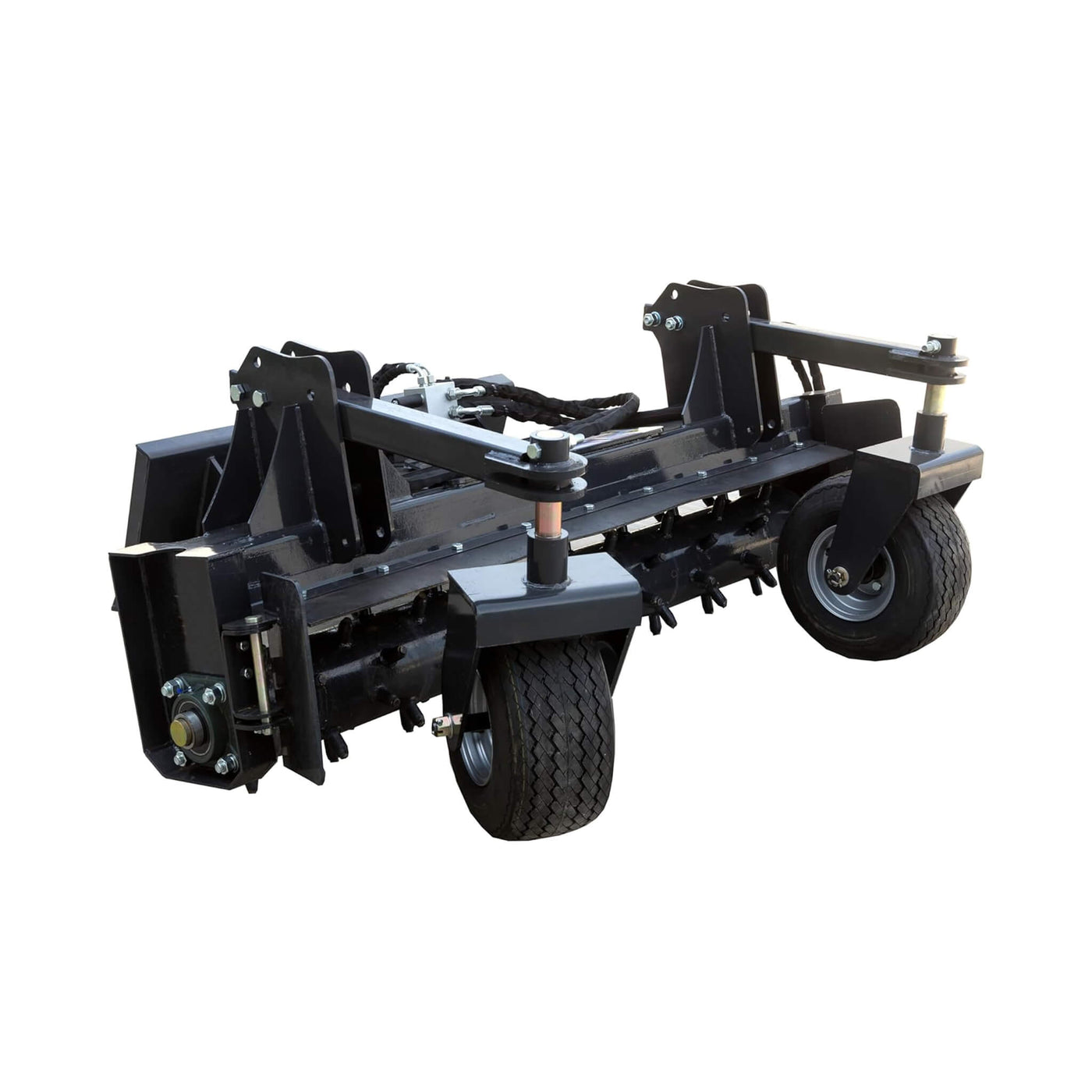 Heavy Duty 72 Inch Industrial Soil Power Rake Skid Steer Attachment ...