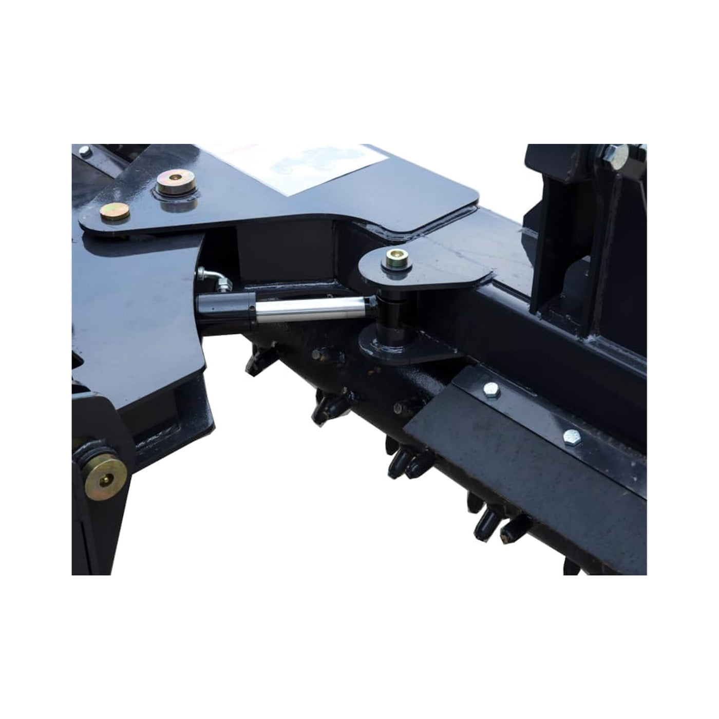 Heavy Duty 72 Inch Industrial Soil Power Rake Skid Steer Attachment ...
