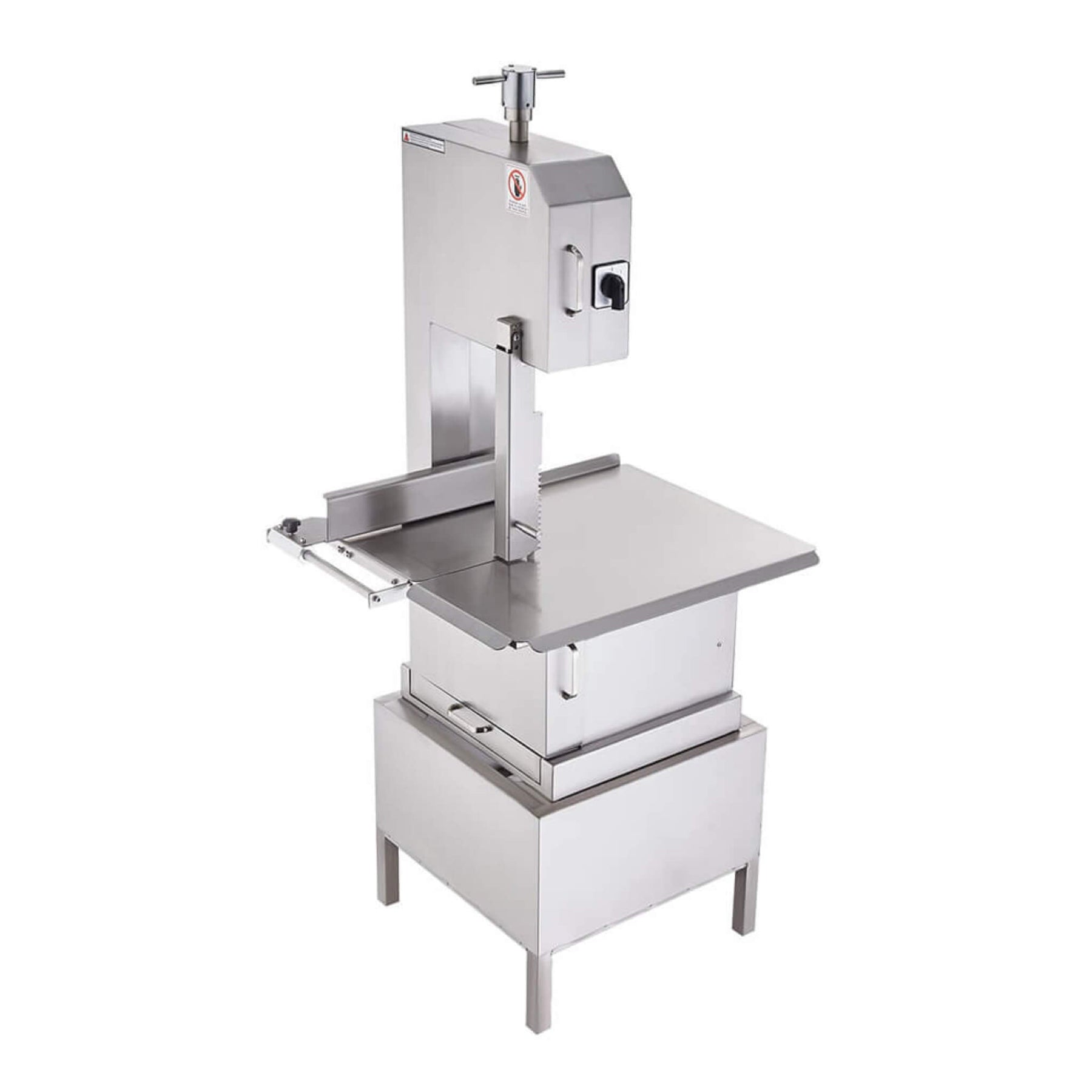 Heavy Duty Commercial Electric Meat Bone Saw Cutting Band Machine With 6 Saw Blades, 2200W (SAK91753) by MyHackerTech