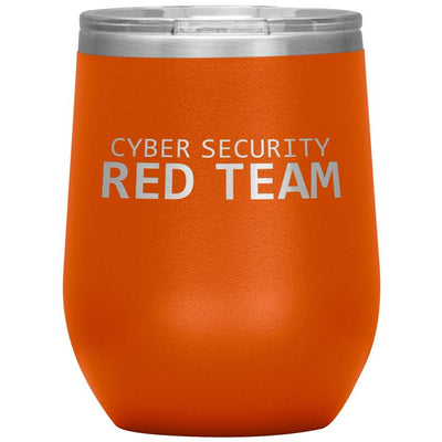 Cyber Security Red Team - Wine Tumbler by MyHackerTech