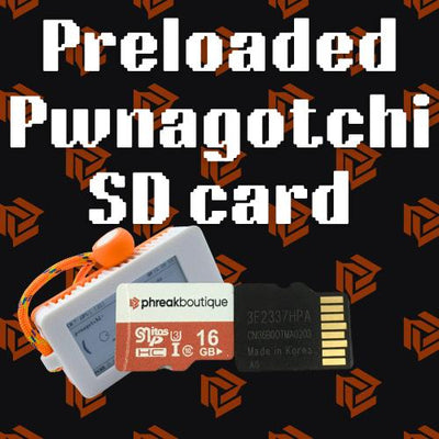 Preloaded Pwnagotchi SD Card by MyHackerTech