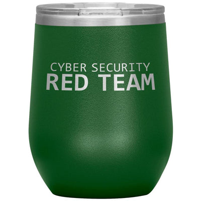 Cyber Security Red Team - Wine Tumbler by MyHackerTech
