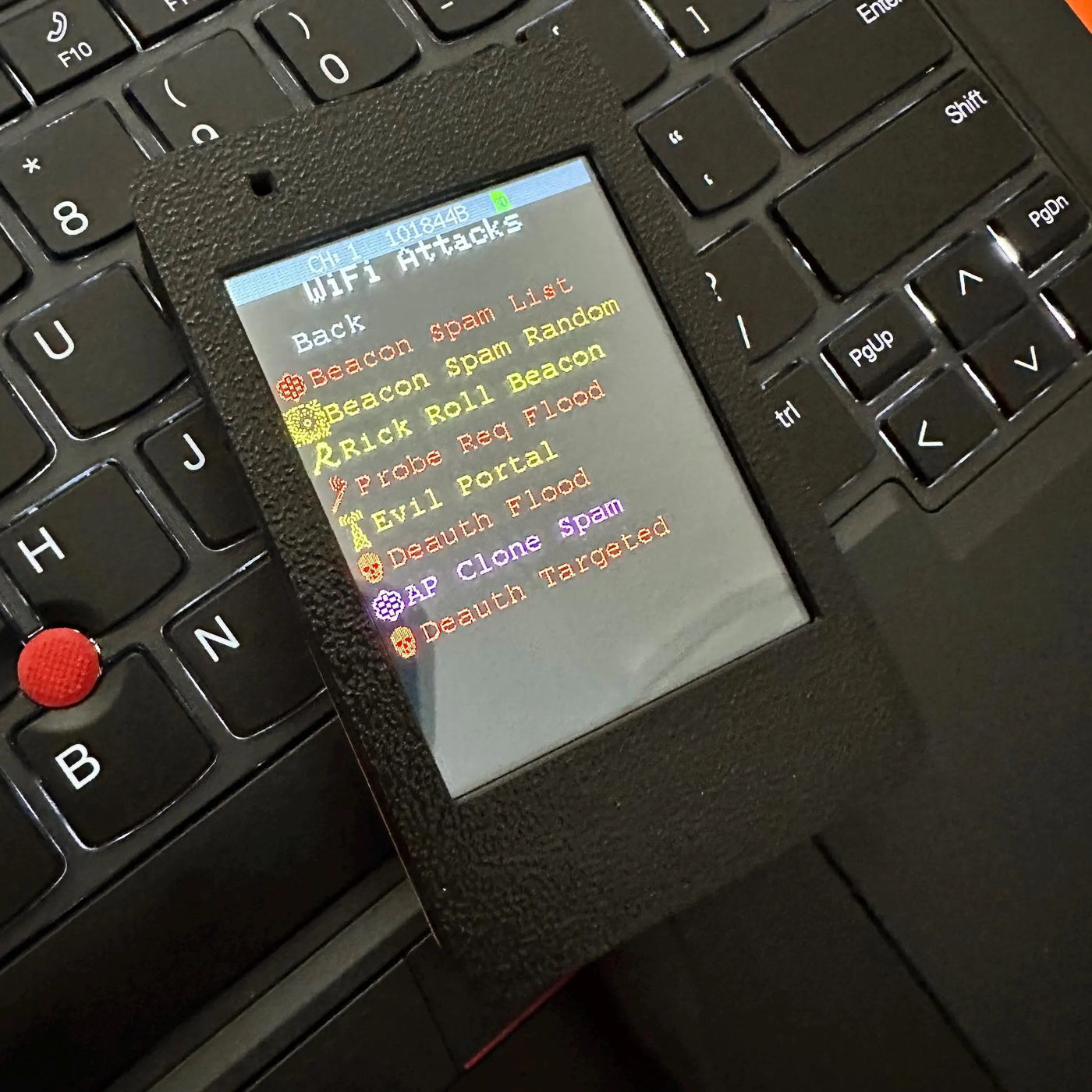 ESP32 Ultra Marauder – Compact WiFi & Bluetooth Analysis Tool by MyHackerTech