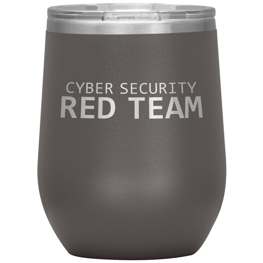 Cyber Security Red Team - Wine Tumbler by MyHackerTech
