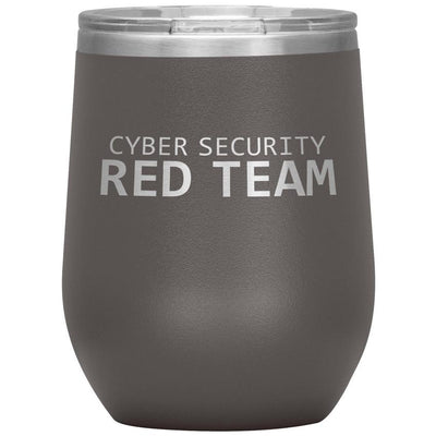 Cyber Security Red Team - Wine Tumbler by MyHackerTech