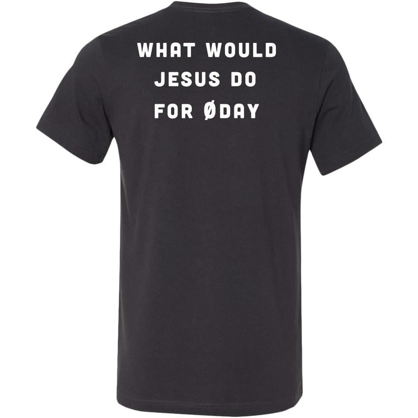 What would Jesus do for 0day - Canvas Mens Shirt by MyHackerTech
