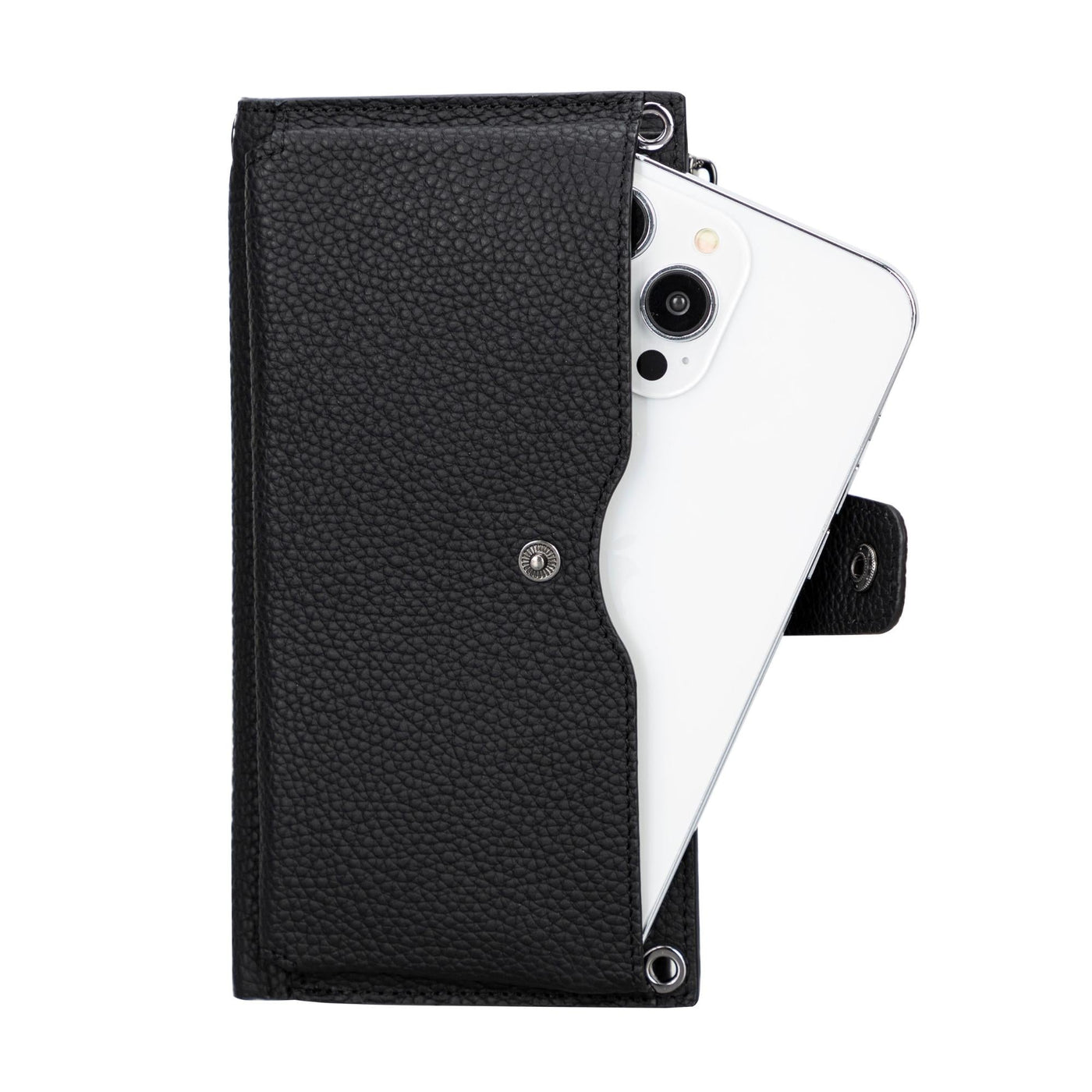 Kaycee Leather Women's Cell Phone Wallet with Strap by MyHackerTech