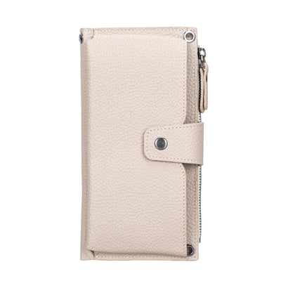 Kaycee Leather Women's Cell Phone Wallet with Strap by MyHackerTech