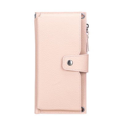 Kaycee Leather Women's Cell Phone Wallet with Strap by MyHackerTech