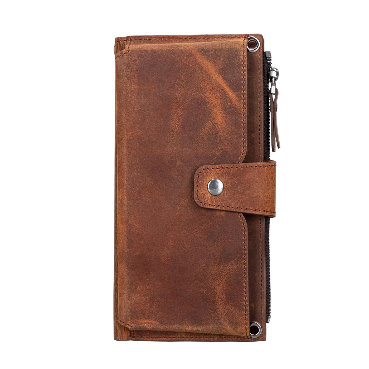Kaycee Leather Women's Cell Phone Wallet with Strap by MyHackerTech