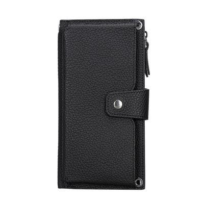 Kaycee Leather Women's Cell Phone Wallet with Strap by MyHackerTech