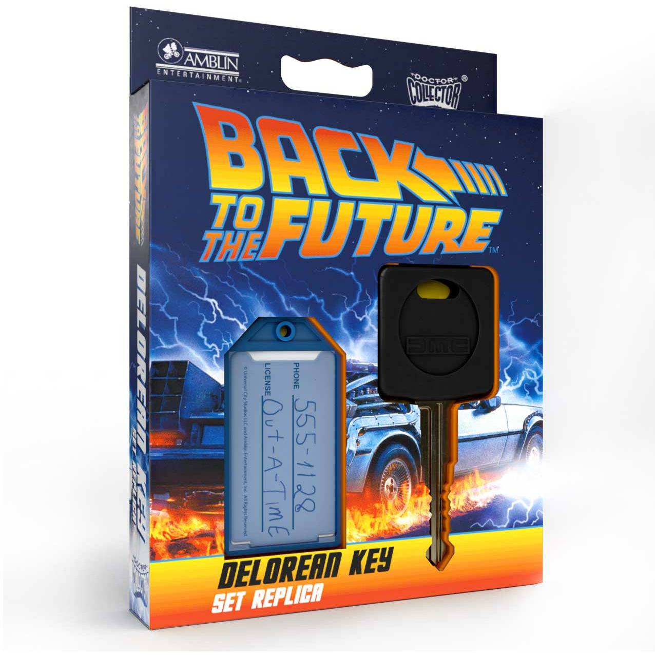 Back to the Future DeLorean Key Set Replica by MyHackerTech