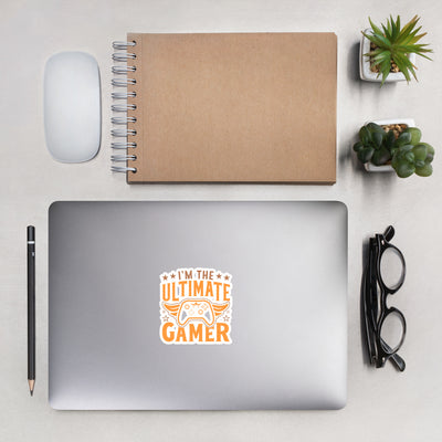 I am the Ultimate Gamer - Bubble-free stickers