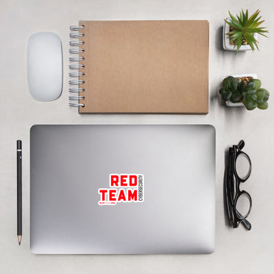 Cyber Security Red Team V7 - Bubble-free stickers