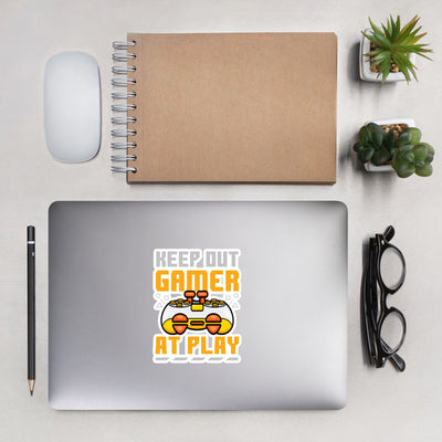 Keep Out Gamer At Play Rima 7 - Bubble-free stickers