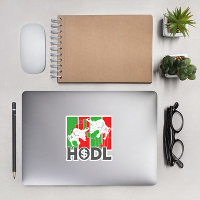 HODL - Bubble-free stickers