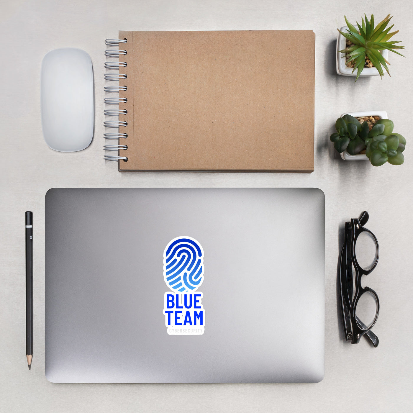 Cyber Security Blue Team v2 - Bubble-free stickers