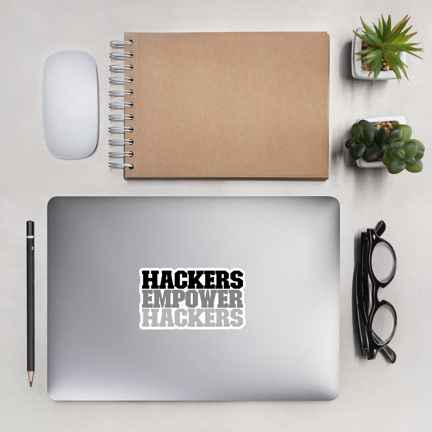 Hackers Empower Hackers V2 - Bubble-free stickers