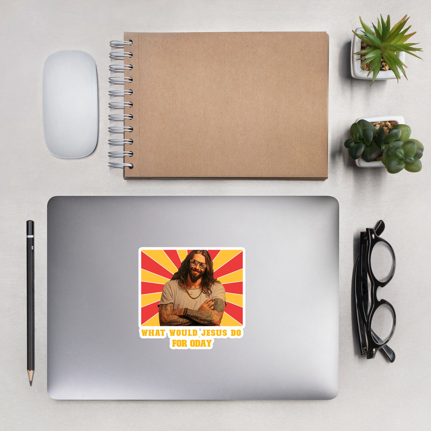 What would Jesus do for 0day v1 - Bubble-free stickers