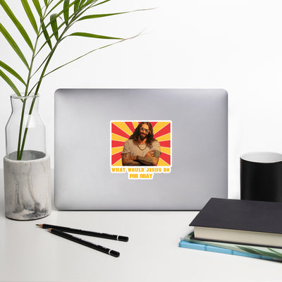What would Jesus do for 0day v1 - Bubble-free stickers