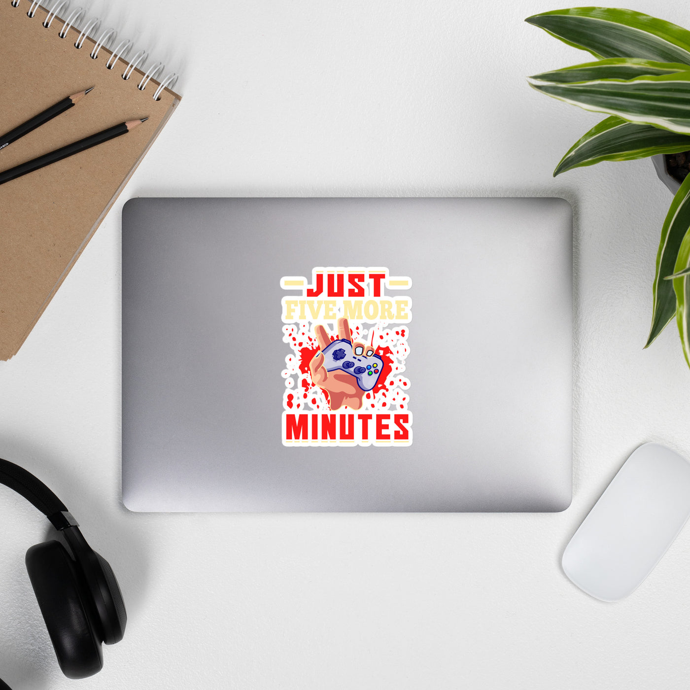 Just 5 more Minutes Rima - Bubble-free stickers