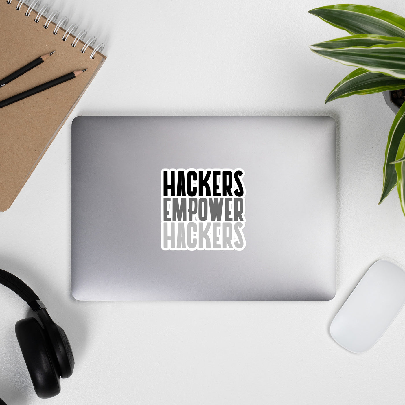 Hackers Empower Hackers - Bubble-free stickers