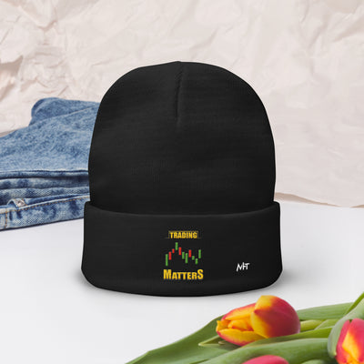 Trading; It's all that Matters V1 - Embroidered Beanie