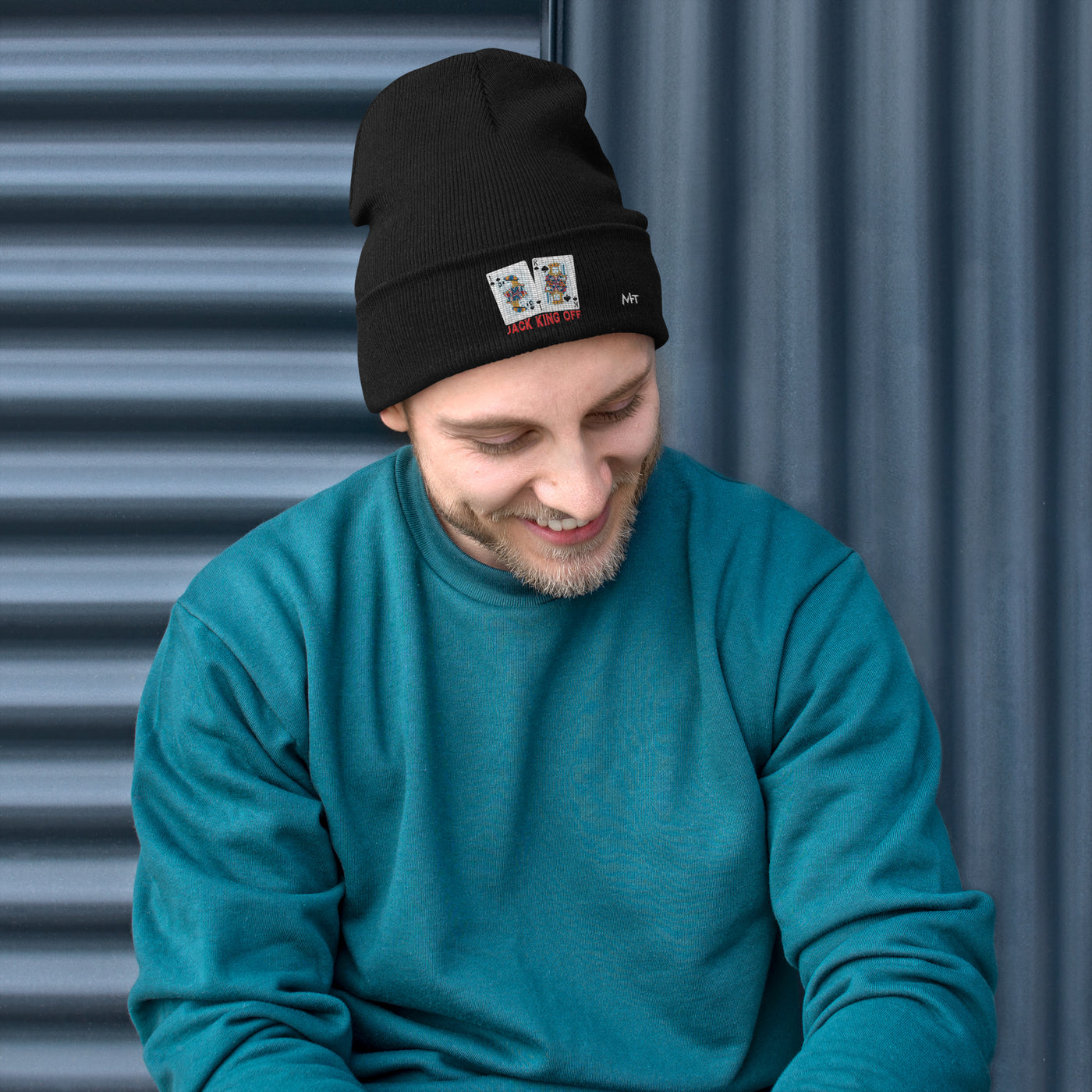 Jack King Off - Embroidered Beanie